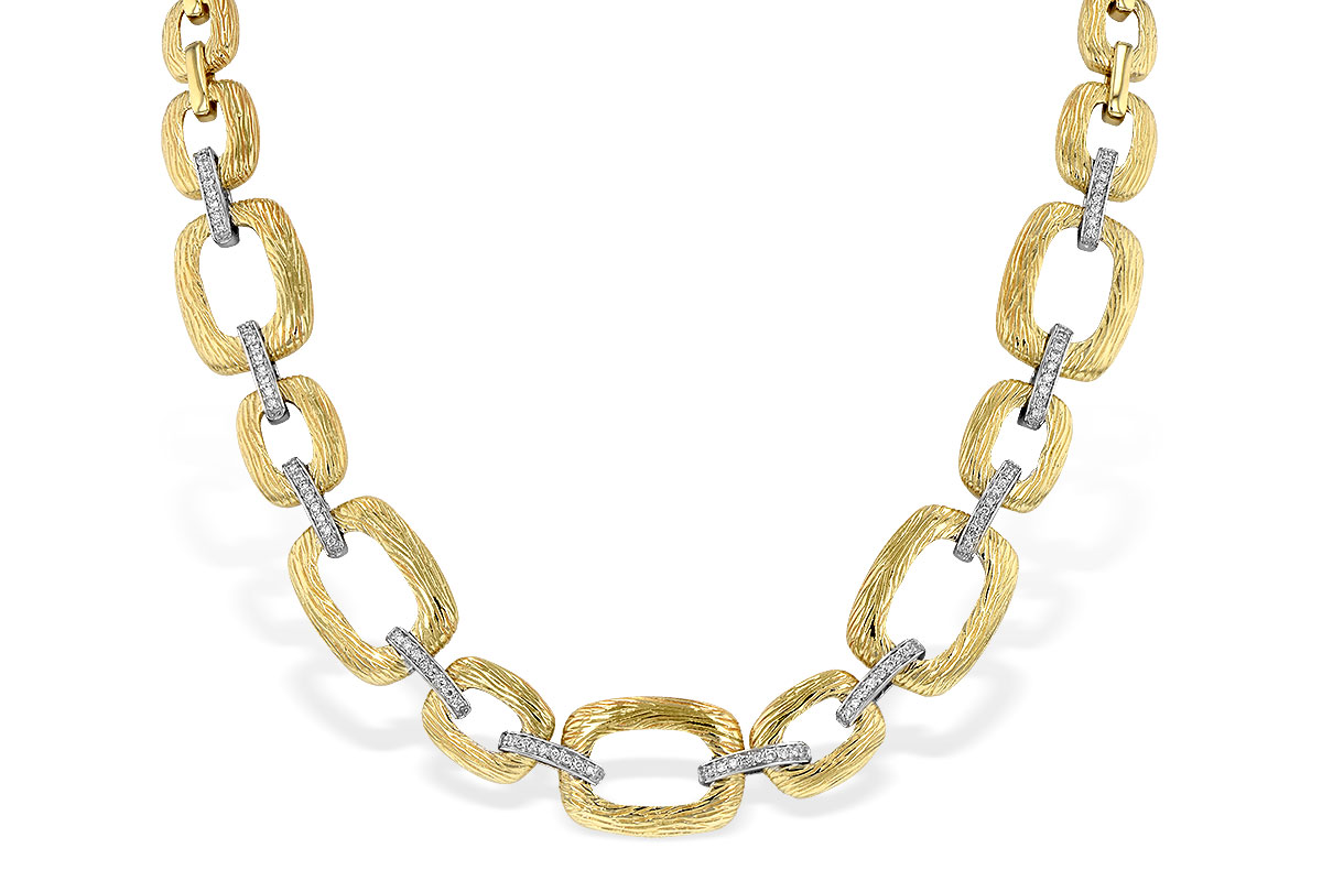 A015-82081: NECKLACE .48 TW (17 INCHES)
