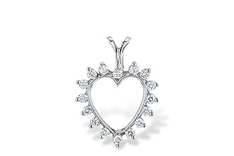 A015-84809: HEART PENDANT .23 TW