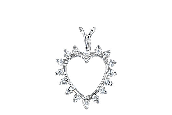 A015-84809: HEART PENDANT .23 TW