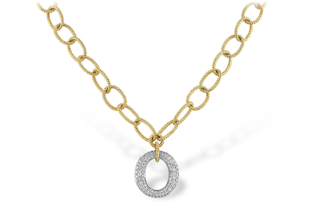 A199-46581: NECKLACE 1.02 TW (17 INCHES)