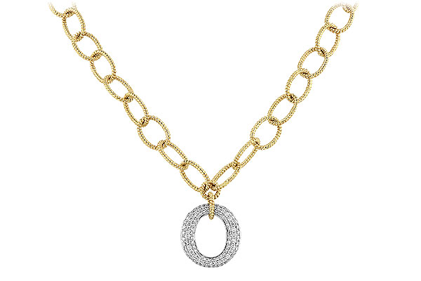 A199-46581: NECKLACE 1.02 TW (17 INCHES)