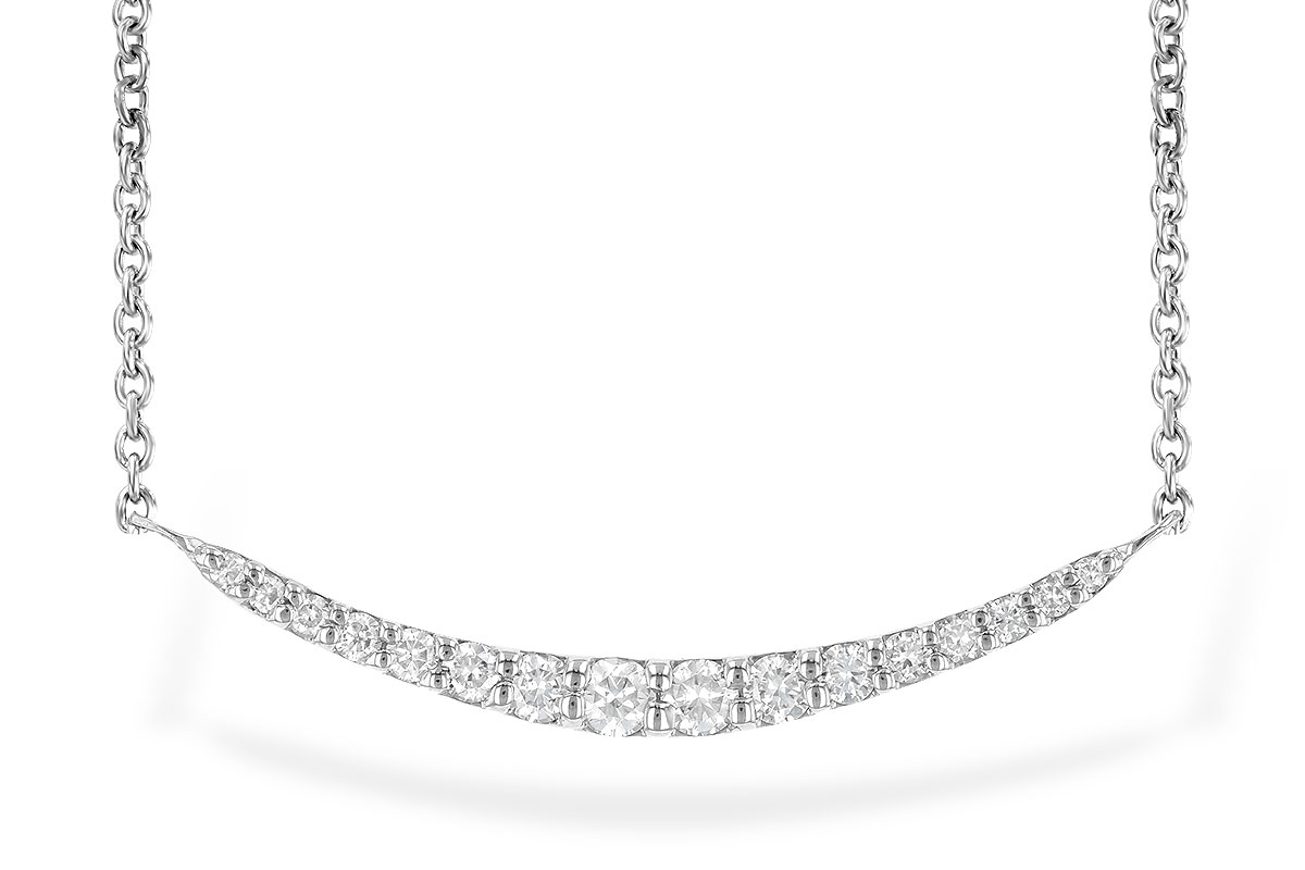 A199-50272: NECKLACE .20 TW (16 STONES)