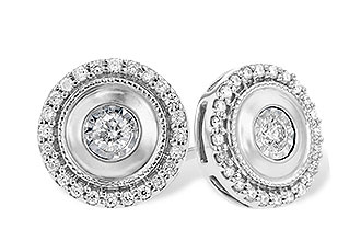 A282-19327: EARRINGS .30 TW