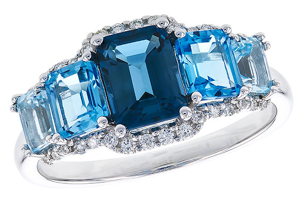 A283-12081: LDS RG 2.15 TW BLUE TOPAZ 2.30 TGW