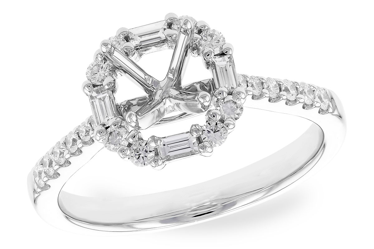 A283-12963: LDS SEMI DIA RG .12 BAG .40 TW