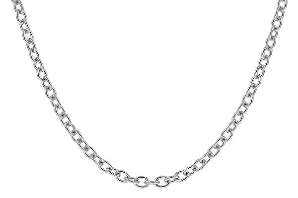 A283-15672: CABLE CHAIN (20IN, 1.3MM, 14KT, LOBSTER CLASP)