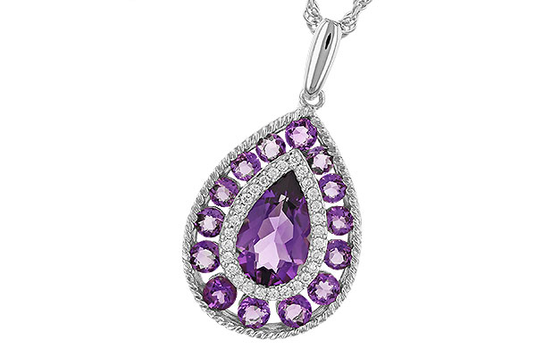 A283-16563: NECK 1.95 TW AMETHYST 2.05 TGW