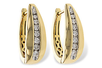 A283-17472: EARRINGS .40 TW