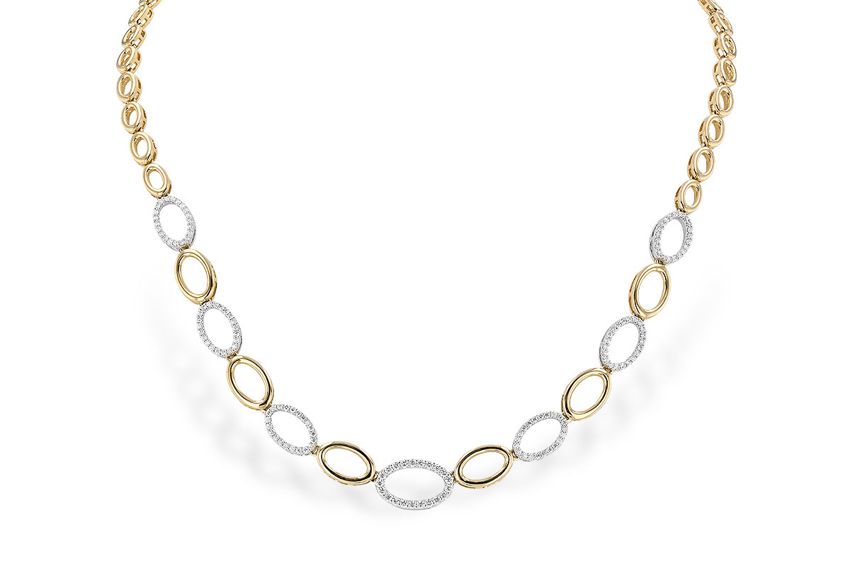 A283-17490: NECKLACE 1.00 TW (17")
