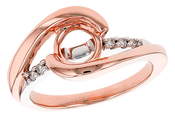 A283-17536: LDS SEMI DIA RG .09 TW (FOR 1CT BR)