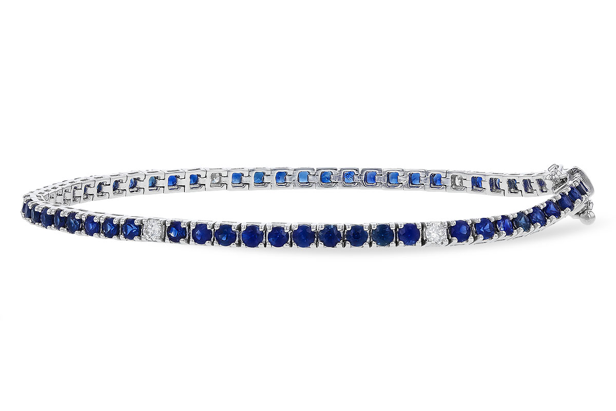 A284-01163: BRACELET 3.27 TW SAPP 3.52 TGW (7")