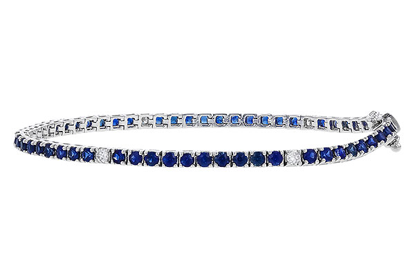 A284-01163: BRACELET 3.27 TW SAPP 3.52 TGW (7")