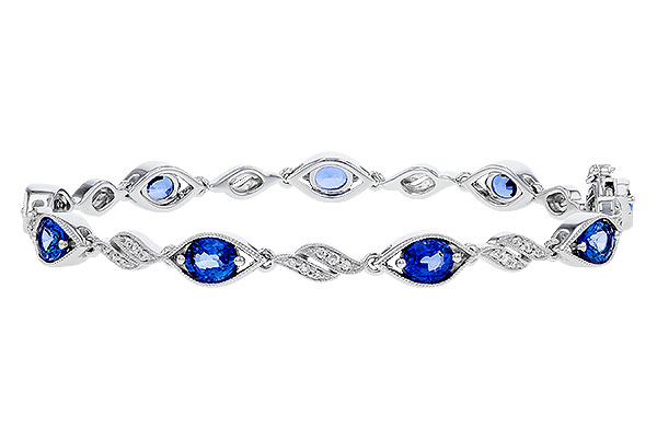A284-02090: BRACELET 4.02 SAPPHIRE 4.26 TGW (7")