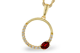 A284-02927: NECKLACE .26 RUBY .41 TGW