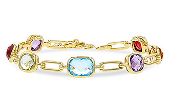 A284-03872: BRACELET 8.87 TW SEMI-PREC (GT,CIT,AMY,G.AMY,BT)