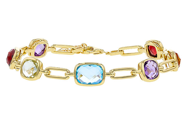 A284-03872: BRACELET 8.87 TW SEMI-PREC (GT,CIT,AMY,G.AMY,BT)