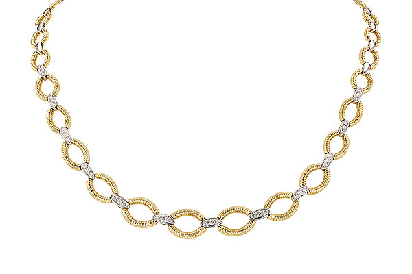 A284-05672: NECKLACE .75 TW (17")