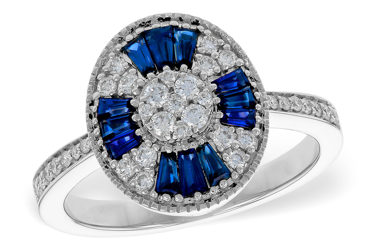 A284-06627: LDS RG .56 TW SAPPHIRE .86 TGW