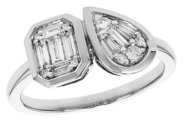 A284-07527: LDS DIA RG .17 TW BAGUETTE .25 TW