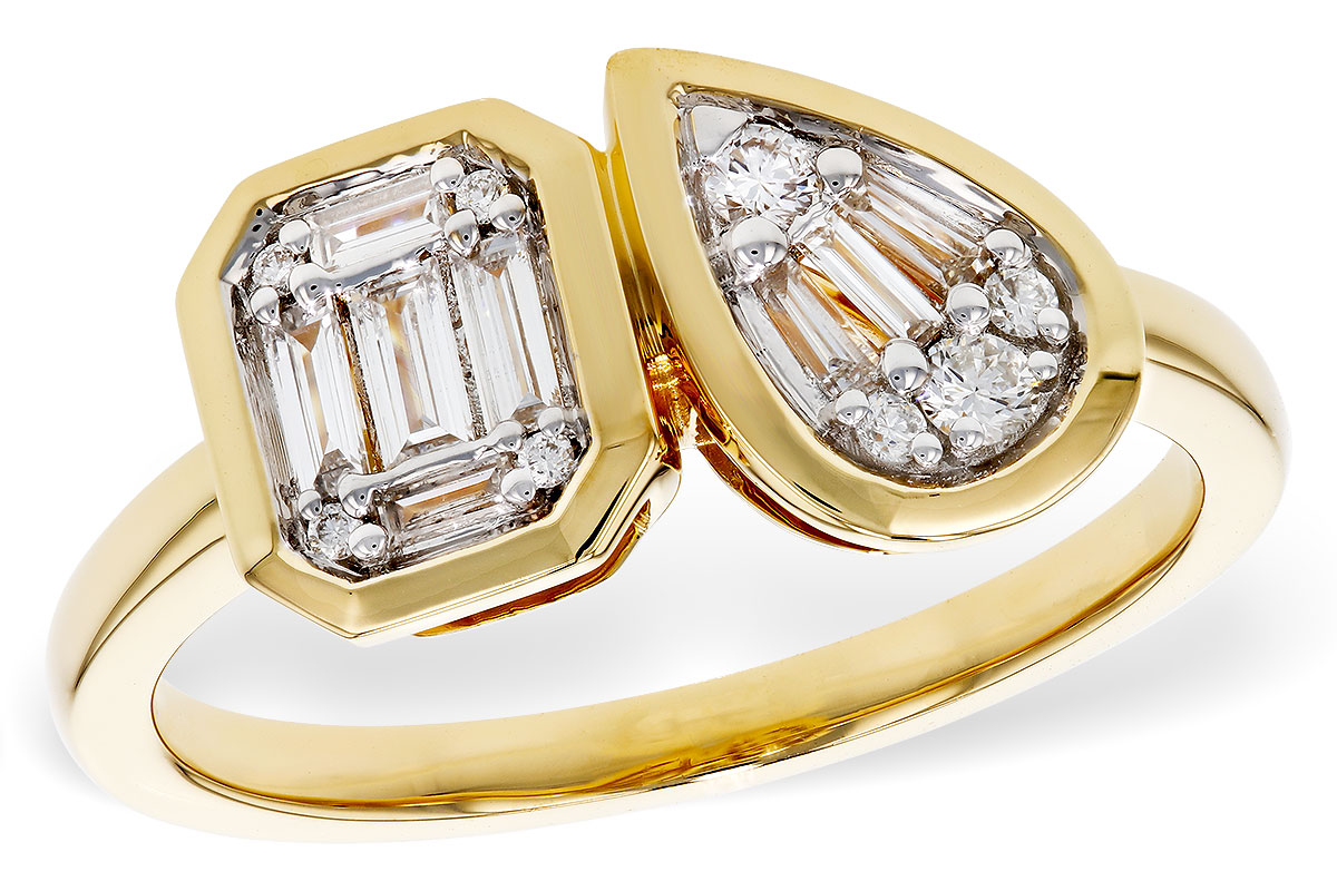 A284-07527: LDS DIA RG .17 TW BAGUETTE .25 TW