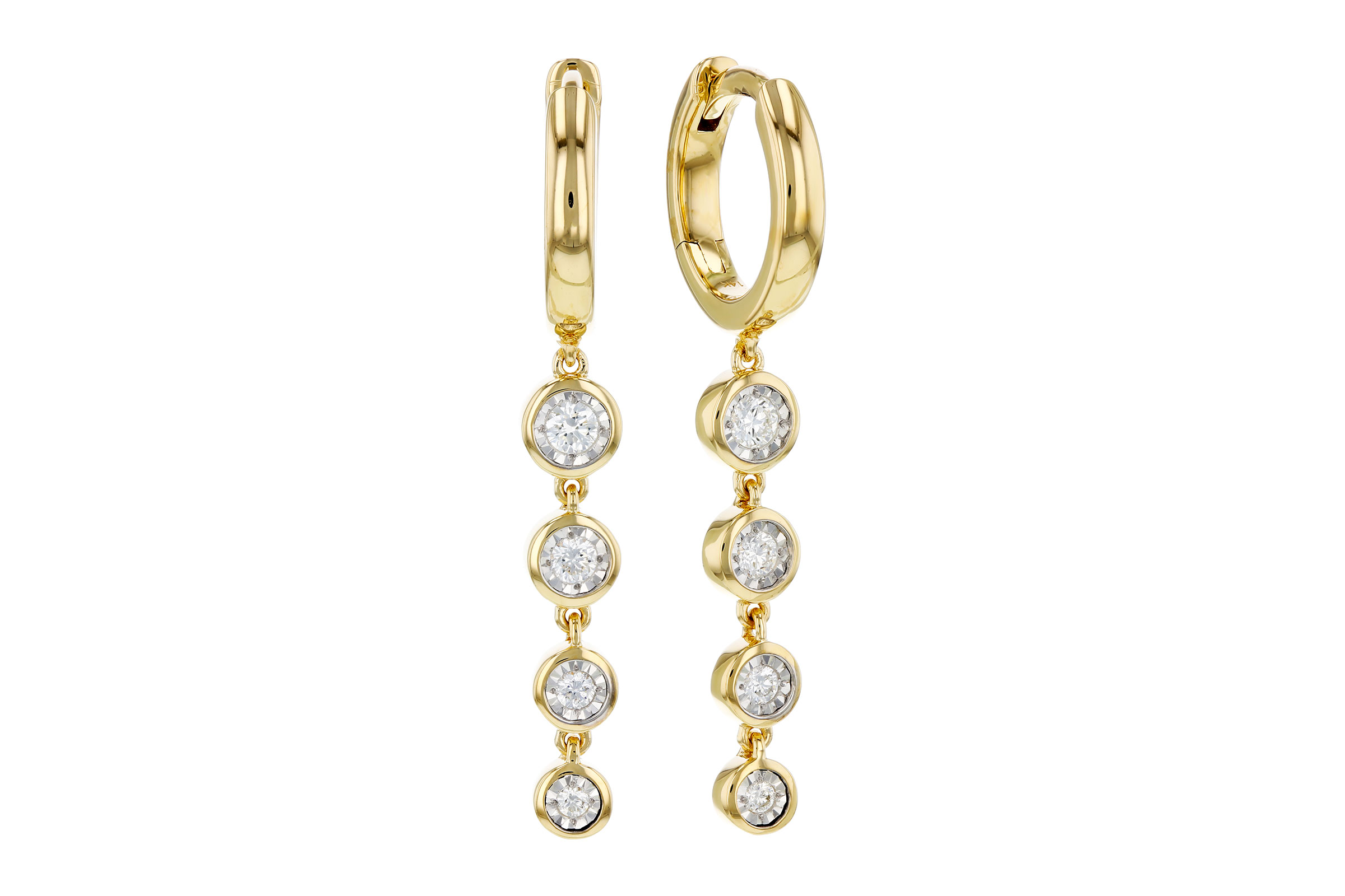 A284-92918: EARRINGS .23 TW