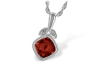B193-16599: NECK 1.09 GARNET 1.10 TGW