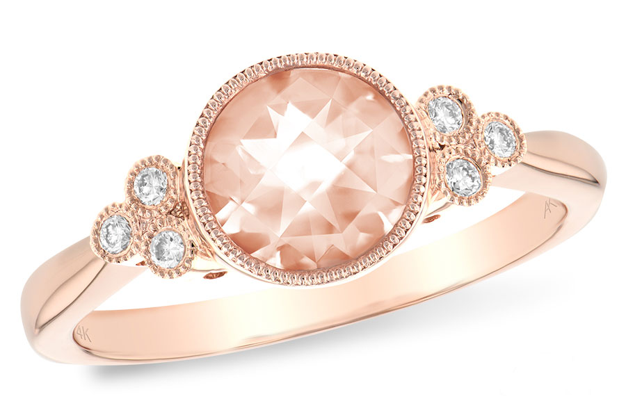 B197-67490: LDS RG 1.00 MORGANITE 1.07 TGW