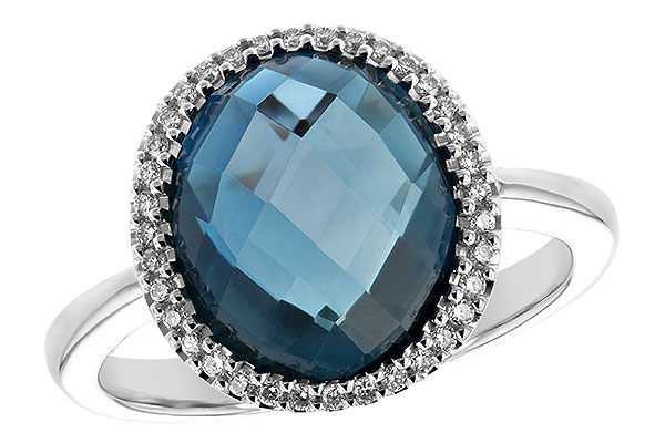 B198-56563: LDS RG 5.31 LONDON BLUE TOPAZ 5.45 TGW