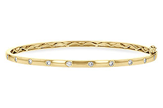 B198-59318: BANGLE BRACELET .40 TW