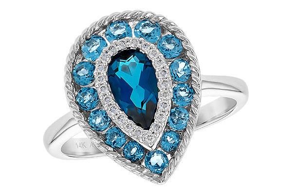 B199-49354: LDS RG 1.52 TW BLUE TOPAZ 1.60 TGW