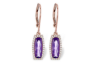 B199-51127: EARR 1.60 AMETHYST 1.78 TGW