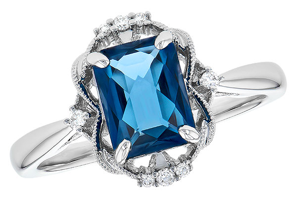 B282-21127: LDS RG 1.70 LONDON BLUE TOPAZ 1.76 TGW