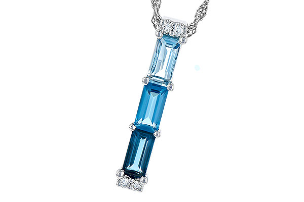 B282-21145: NECK 1.26 BLUE TOPAZ 1.30 TGW