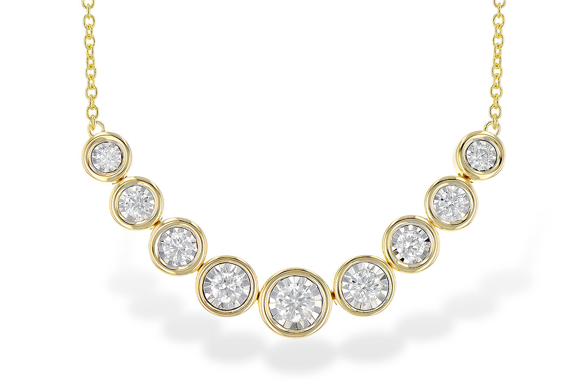 B282-21154: NECKLACE 1.00 TW
