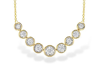 B282-21154: NECKLACE 1.00 TW