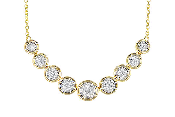 B282-21154: NECKLACE 1.00 TW