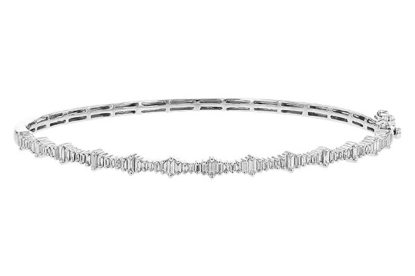 B282-24799: BANGLE .60 BAGUETTE TW