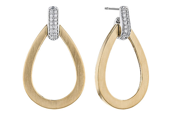 B283-12072: EARRINGS .25 TW