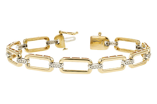 B283-14763: BRACELET .25 TW (7.5" - C198-60236 WITH LARGER LINKS)