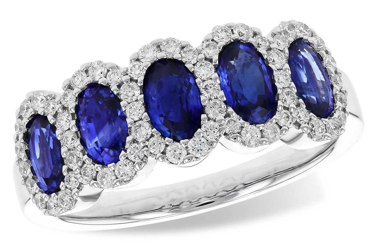 B283-16581: LDS WED RG 1.54 SAPPHIRE 1.90 TGW