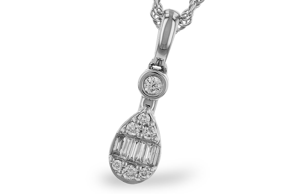 B284-01099: NECKLACE .05 BAG .14 TW