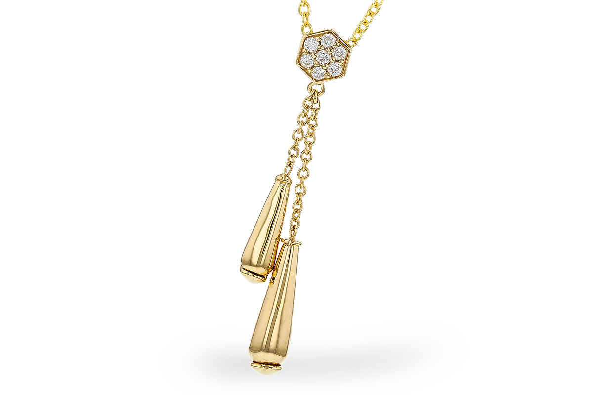 B284-01145: NECKLACE .11 TW