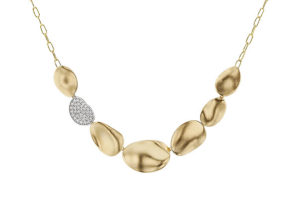 B284-01172: NECKLACE .38 TW (18")