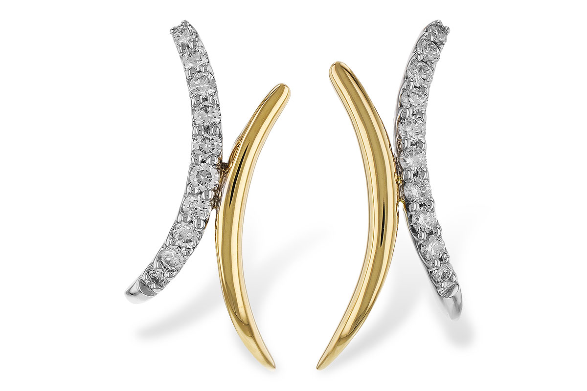 B284-04799: EARRINGS .15 TW