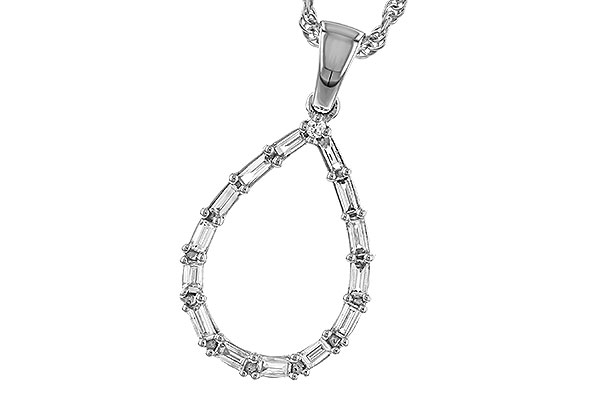 B284-05663: NECKLACE .27 BAG .28 TW