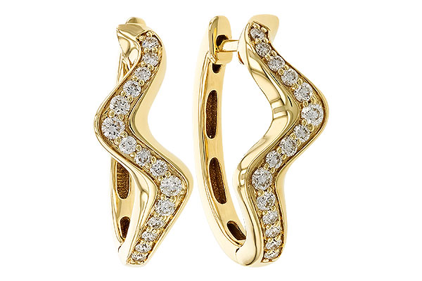 B284-05699: EARRINGS .40 TW