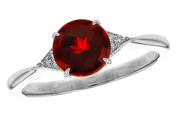 B284-06572: LDS RG 1.46 GARNET 1.48 TGW (7MM RD)
