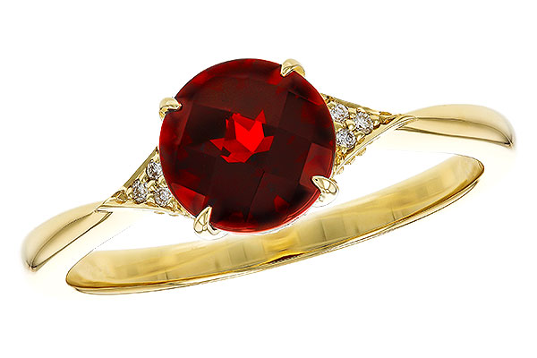 B284-06572: LDS RG 1.46 GARNET 1.48 TGW (7MM RD)