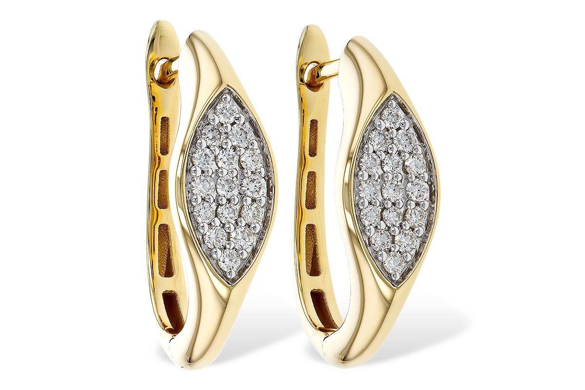 B284-07463: EARRINGS .25 TW
