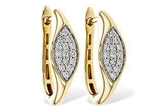 B284-07463: EARRINGS .25 TW